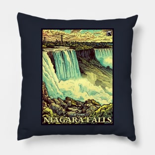 Niagara Falls, New York Pillow