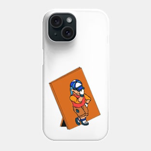 Cool pose chibi girl Phone Case