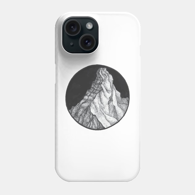 Matterhorn by Skye Rain Art Phone Case by Skye Rain Art