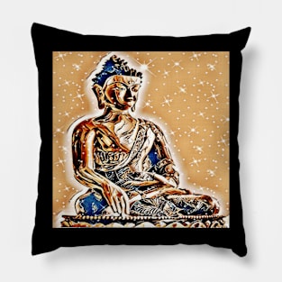 Buddhalicious Kittens Pillow