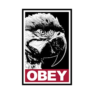 Obey the Macaw Parrot T-Shirt