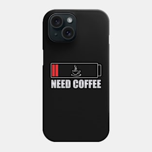 Coffee Battery Phone Case