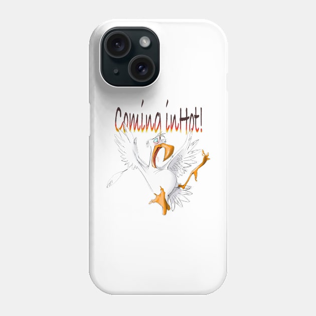 Coming in hot! Phone Case by Tony Morgan