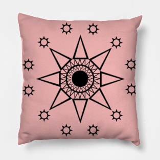 Sun mandala Pillow