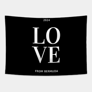 Love from Bermuda 2024 Tapestry