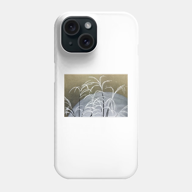 Kamisaka Sekka Waves and Sun from Momoyogusa Flowers of a Hundred Generations Phone Case by pdpress