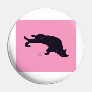 Lazy Cat Pin