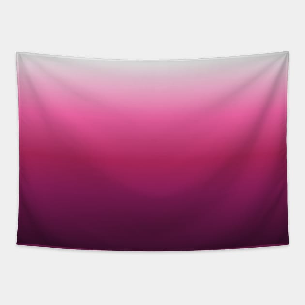 preppy Chic  magenta gradient Ombre white pink burgundy Tapestry by Tina