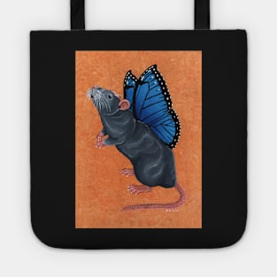 Grey Ratterfly Tote