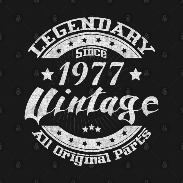 Legendary Since 1977. Vintage All Original Parts by FromHamburg