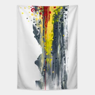 Gray & Yellow Tapestry