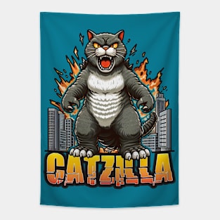 Catzilla S01 D06 Tapestry