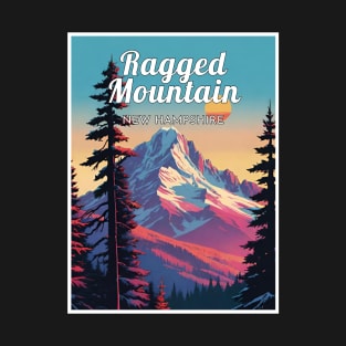 Ragged Mountain ski new hampshire usa T-Shirt