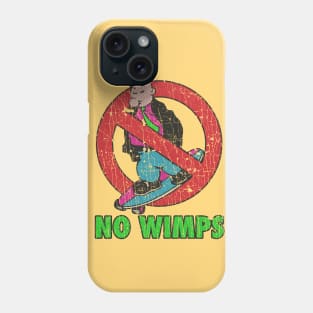 No Wimps Skater 1986 Phone Case