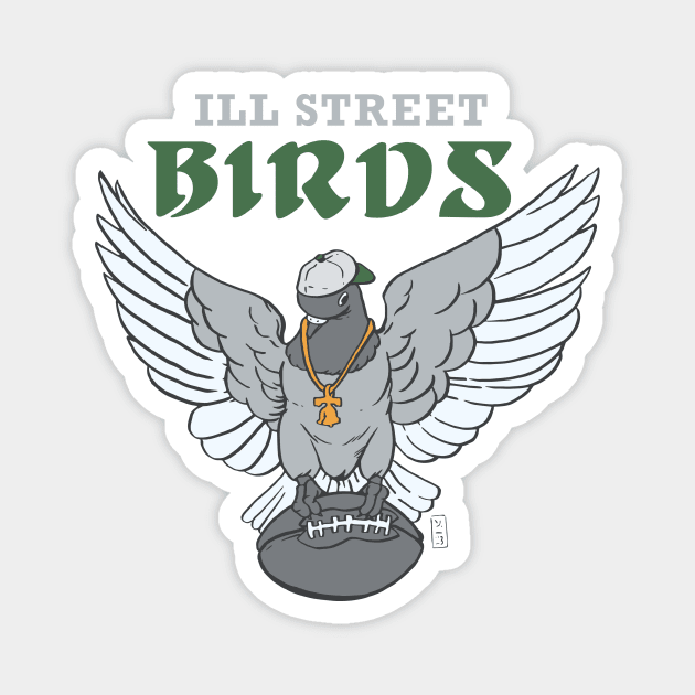 Ill Street Birds Magnet by Thomcat23