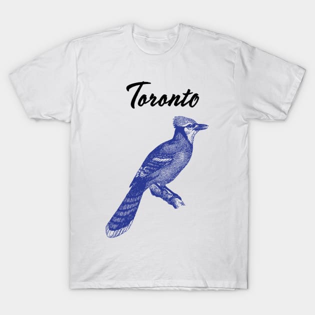 Toronto Blue Jay Retro Bird Women's T-Shirt