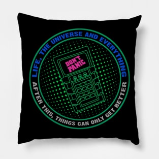 life, the universe and everything Pillow