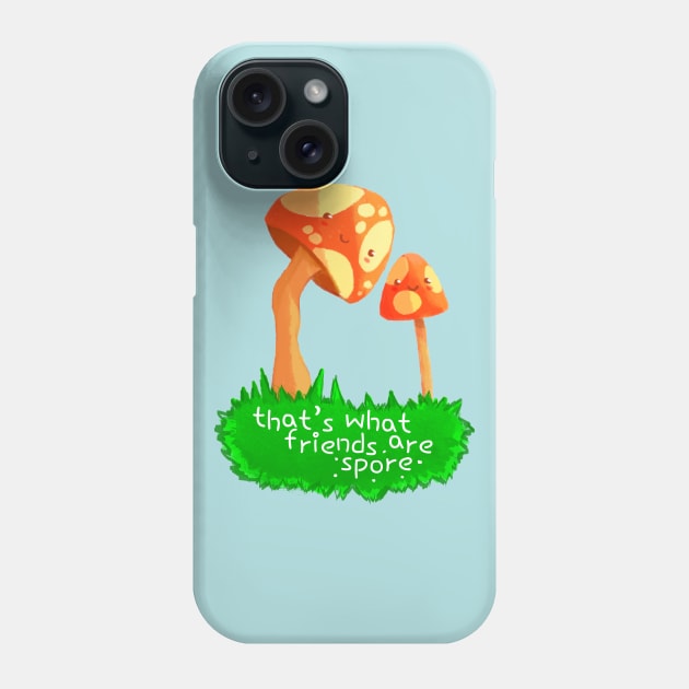 that's what friends are spore Phone Case by shannonpaints