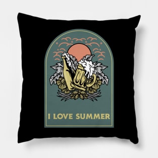 body'nsurf summer edition Pillow