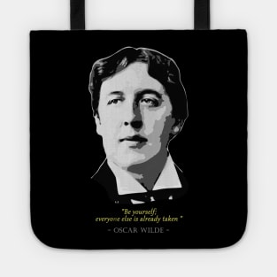 Oscar Wilde Quote Tote