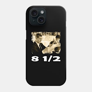 Guido's Confessions 8 1/2 Vintage Film Nostalgia Graphic T-Shirt Phone Case