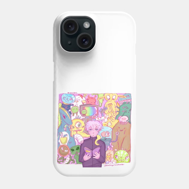 Alien Boy Phone Case by shootingstarsaver@gmail.com