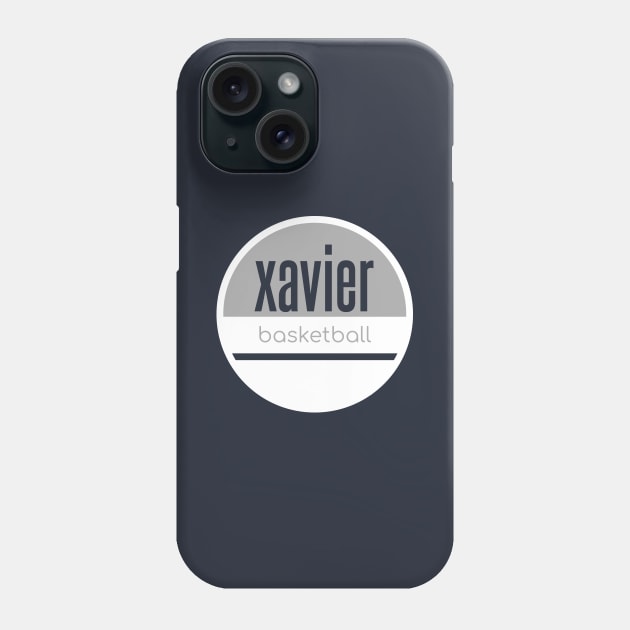 xavier basketball Phone Case by BVHstudio