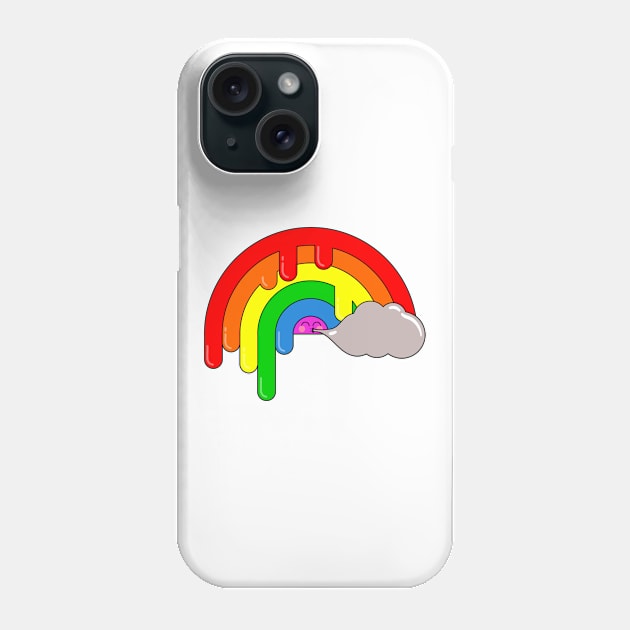 Stoned Rainbows Phone Case by meganther0se