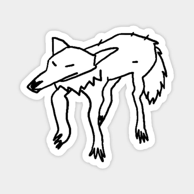 Life is Strange 2 Sean's Wolf Tattoo Magnet by senaeksi