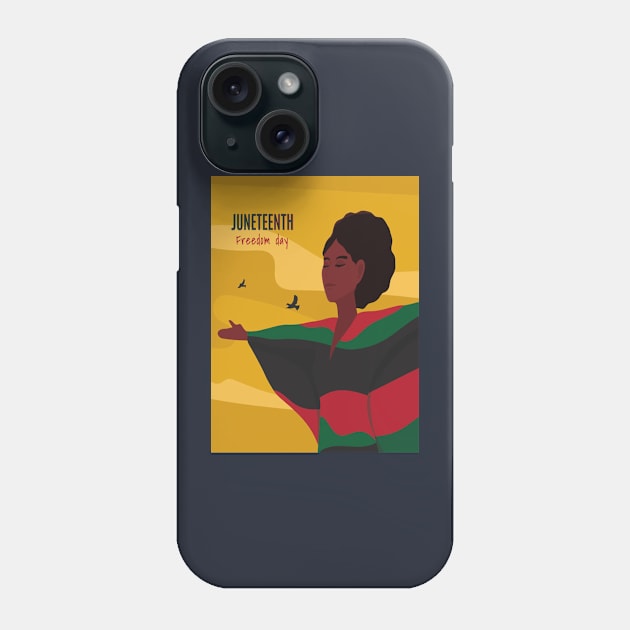 Juneteenth Phone Case by mouhamed22