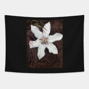 White passion flower Tapestry