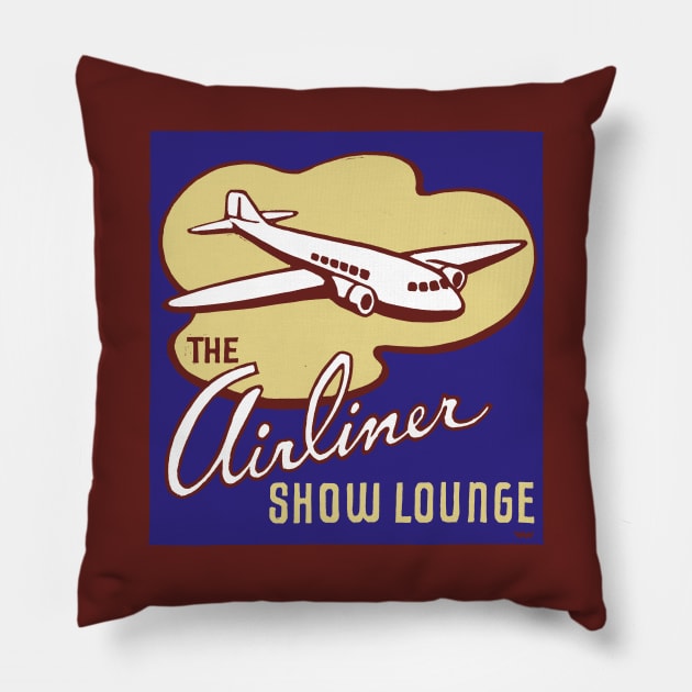 The Airliner Show Lounge Pillow by WonderWebb
