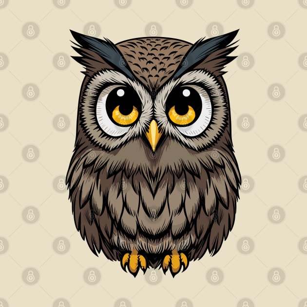 Little Owl: Mini Night Hunter by Orange-C