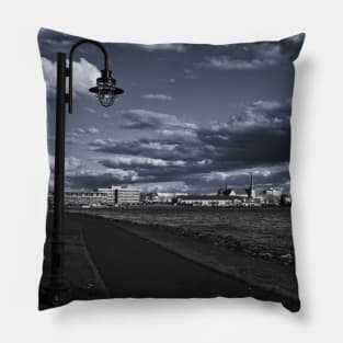 View of Bathurst City, New-Brunswick Canada V3 Pillow