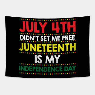 Juneteenth Is My Independence Day, JuneTeenth, African American, Black Lives Matter, Black History Tapestry