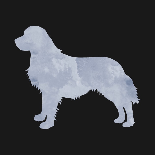 Gray Golden Retriever Dog Art by TheJollyMarten