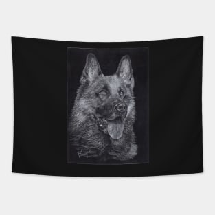 German Shepherd Tapestry