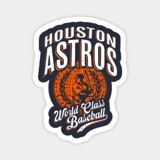 Vintage ASTROS World Class Baseball Magnet