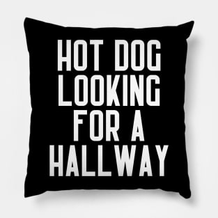 Hot Dog Looking For A Hallway Pillow