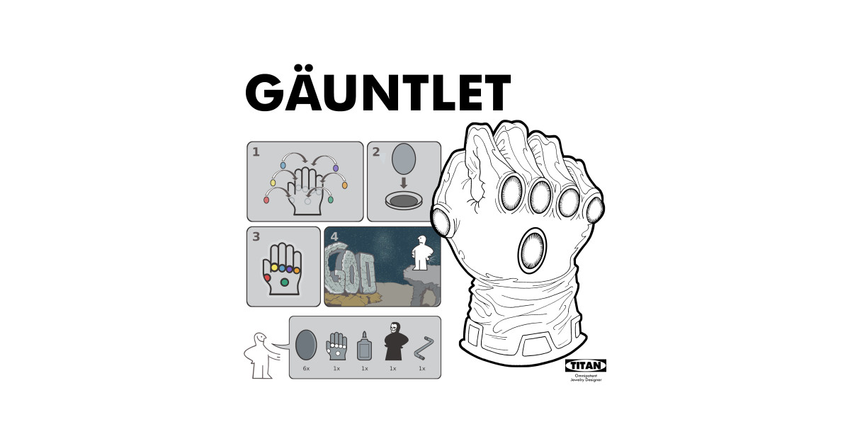 lelightgo infinity gauntlet instructions