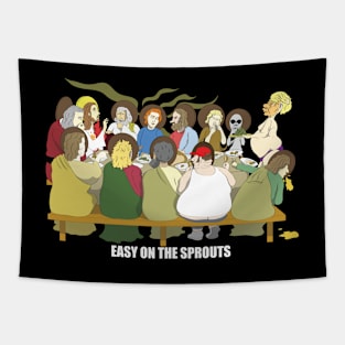 Easy on the sprouts Tapestry