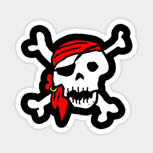 Pirate Skull Magnet