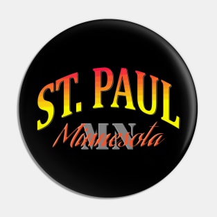 City Pride: St. Paul, Minnesota Pin