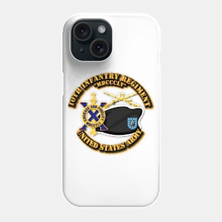 Army - 10th Infantry - BR - DUI Phone Case