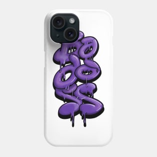 "Badass" graffiti style Phone Case