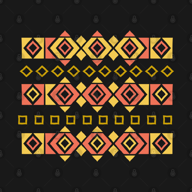 Rustic Geometric Pattern by urrin DESIGN