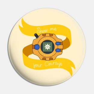 Crest of Courage Pin