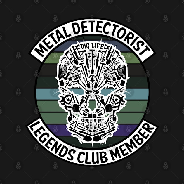 Metal Detectorist - Legends Club Member by Windy Digger Metal Detecting Store