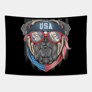 Bulldog USA Tapestry