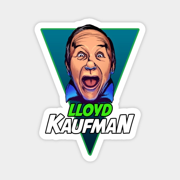 Lloyd Kaufman Magnet by Creepsandbabes